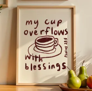Cup overflows